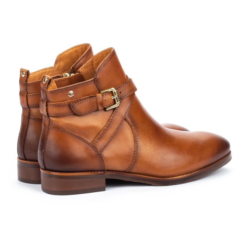 Women's Pikolinos ROYAL Ankle Boots Brown | NZ BQ8192A